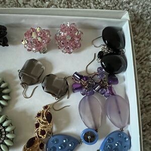 Various Elegant Vintage Earrings